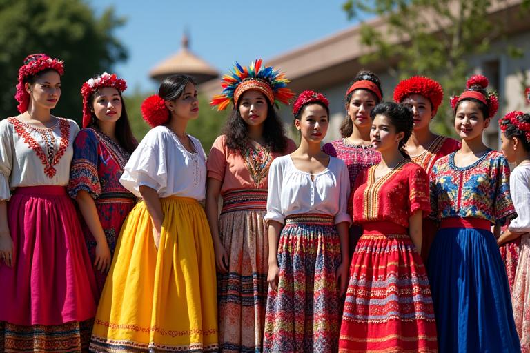 Trajes típicos colombianos