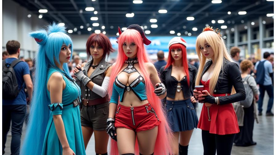 Exhibición de cosplay
