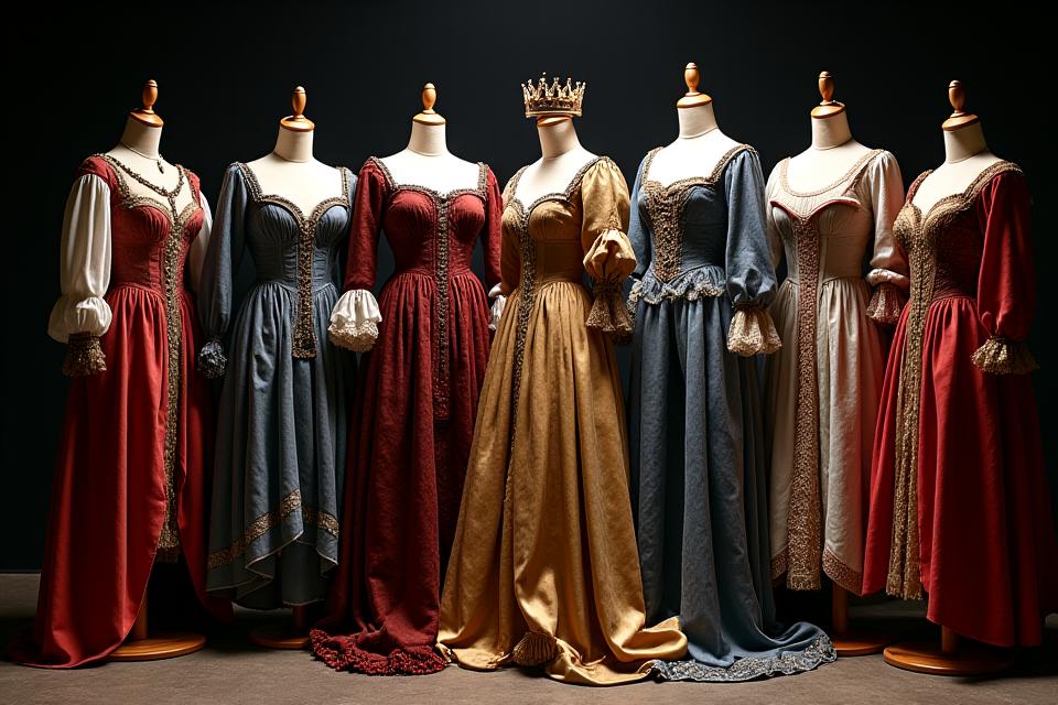 Colección de disfraces teatrales